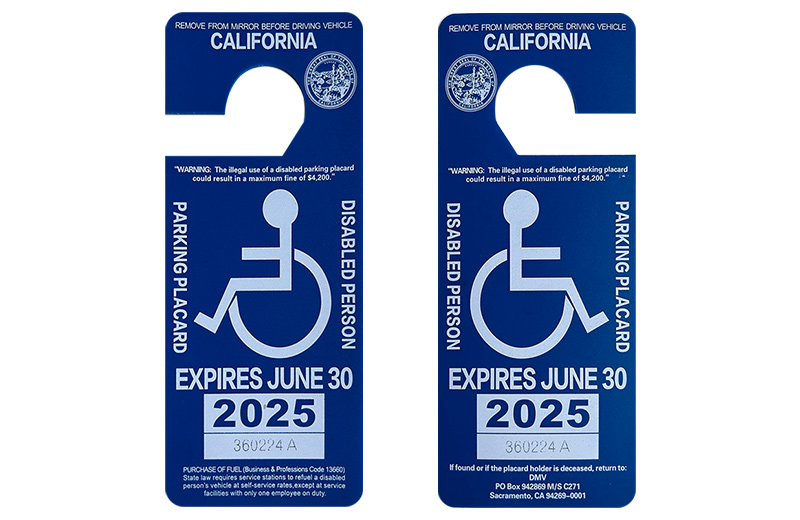 Applying for a fake disability parking permit in California online is easy