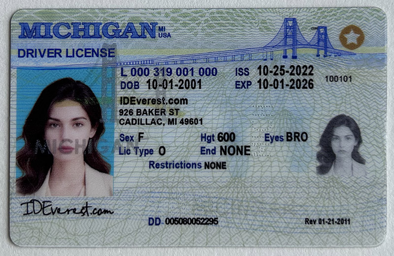 The Best Scannable Michigan Fake ID Cards