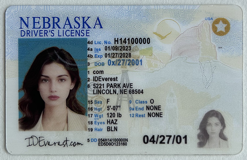 Nebraska's New Driver's Licens