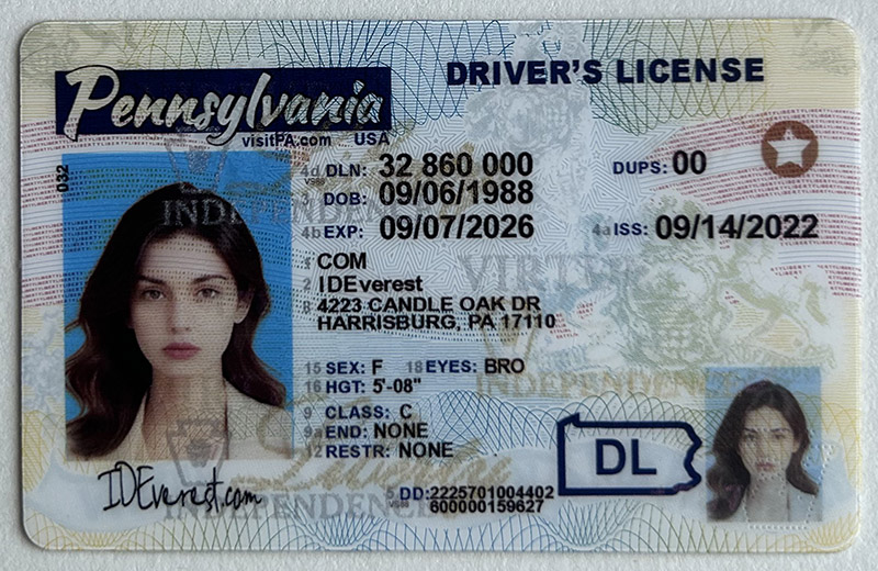 Energize Your Journey: Benefits of ideverest’s Pennsylvania Fake ID