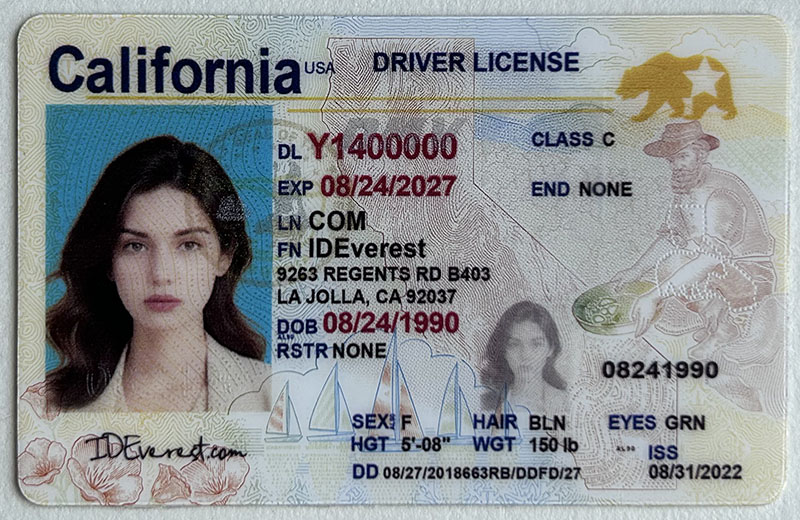 California Fake ID Cards | Guaranteed Sc